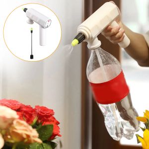 Pulvérisateurs USB rechargeable électrique longue buse vaporisateur tête arrosage fleur arrosage pulvérisation bouilloire petite minuterie pulvérisateur automatique