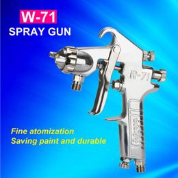 Spraypistolen Pistola de pulverización de aire Limpiador de alta presión HVLP 1,4/1,7/2,0 mm Pistola de pulverización de pintura Herramienta neumática automotriz para automóviles Aerógrafo profesional