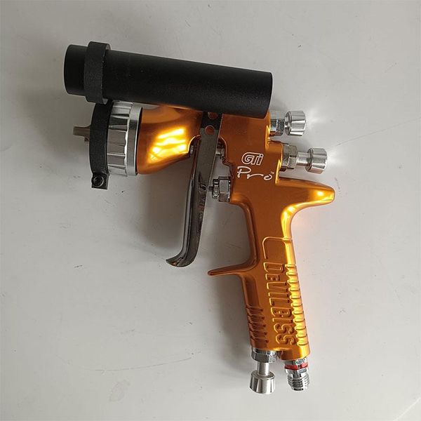 Spraypistolen Nouvelle buse de 1,4 / 1,7 / 2,0 mm de haute qualité 600 ml HVLP Professionnel pistolet à pistole