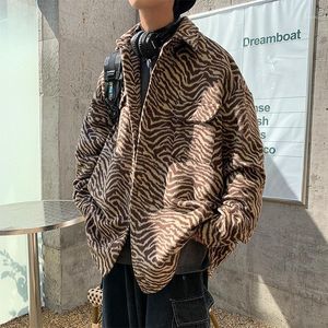 Lente en herfst Japanse jas mannen mannelijke ins trend harajuku hiphop top straat zebra print kleding arrivals tijd beperkte mannen jassen