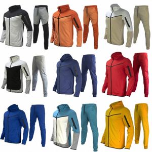 Lente en herfst losse heren herenkleding sportkleding pak broek sets trainingspak hoodies L9RG #