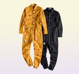 Printemps et automne homme Denim costume combinaison HipHop salopette jeans Costumes beau pantalon Ninepoint grande taille Costumes3385765