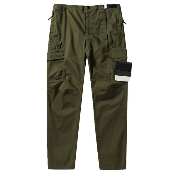 Primavera y otoño Pantalones para hombres Deporte al aire libre Traje para correr Atar los pies Tiempo libre Monos Insignia bordada Estilo Marca de moda europea americana 843