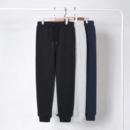 Primavera y otoño Nuevo 2024 Pantalones deportivos casuales de moda para hombres Pantalones de algodón puro para hombres
