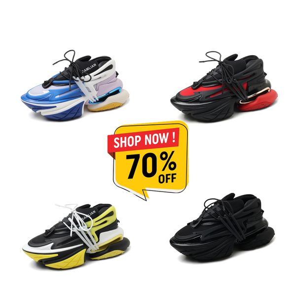 Styles de printemps et d'automne pour hommes et femmes Chaussures de papa souples Johntonw Designer Haute qualité Mode Mélanger et assortir les couleurs Semelle épaisse Sports de plein air Chaussures de papa durables GAI