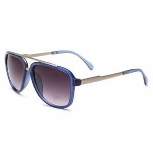 Printemps et automne protection UV hommes et femmes 0139 lunettes de soleil tendance lunettes de soleil de luxe assorties