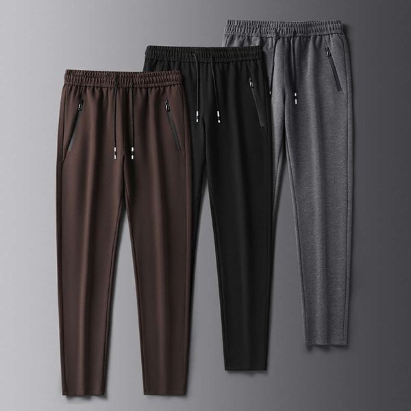 Printemps et sport automne ample surdimensionné décontracté brocart coton romain pantalons sanitaires pour hommes Style