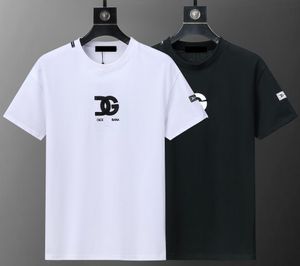 Diseñador para hombres de primavera y verano Camiseta de moda de lujo, cuello redondo de manga corta de manga de lujo camiseta para hombres
