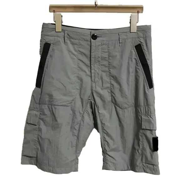 Topstoney Printemps Été Nouveau Casual Joker Shorts Jeunesse Populaire Multi-poches Patch Broderie Shorts Mode Mâle Designers Shorts Pantalons De Plage Hommes Short De Bain