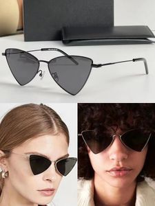 Lente en zomer nieuwe zonnebrillen ultralichte fijne rand legering legering zonnebril SL303 heren en dames vakantie strand feestbril