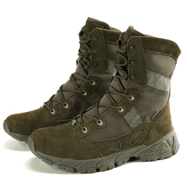 Primavera y verano Nuevo diseñador de moda para caminar botas militares de barril gruesas