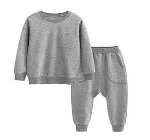 Primavera otoño ropa de bebé para niños traje deportivo primavera conjunto de otoño Vetement Garcon chaqueta de bebé pantalones ropa para niños pequeños 23462809383