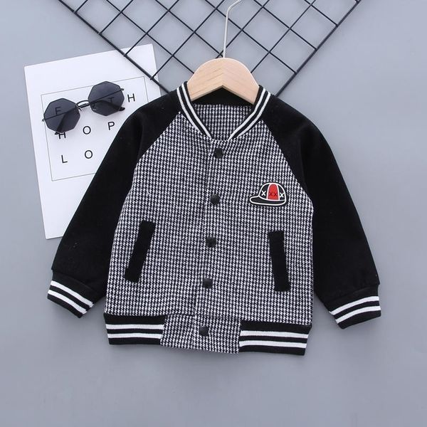 Printemps Automne Bébé Outwear Garçons Manteau Enfants Filles Vêtements Enfants Ball Infant Sweatershirt Toddler Veste SUIT Outwear 0-5 Ans 201106