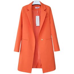 Printemps automne Blazers femmes petit costume à manches longues veste décontracté hauts femme mince sauvage coupe-vent manteau S3XL 231225