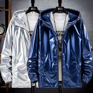 Primavera otoño niño niño ropa grande niña niño a prueba de viento chaqueta reflectante impermeable Outwear doble cubierta polar interior 220222