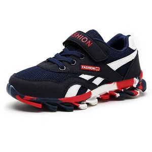 Lente / herfst kinderen schoenen jongens sportschoenen mode merk casual kids sneaker outdoor training ademende jongen schoenen 211022