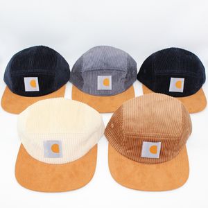 Printemps Automne Casquette De Baseball En Velours Côtelé Pour Femmes Hommes Unisexe Vintage Solide Snapback Hip Hop Chapeaux Hiver Réglable Chapeau De Sport En Plein Air En Daim Vintage Soft Top Flat Eaves Hat