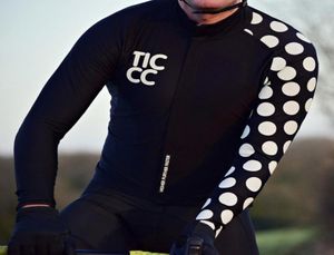 Primavera Cycling Cycling Jersey MTB Bike Jersey Camisa de manga larga Ticc Team Tops Tops Bicycle Wear ROPA1716888