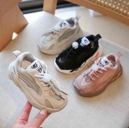 Printemps automne enfants chaussures pour garçons filles enfants baskets décontractées antidérapant bébé maille respirant doux course chaussures de sport G220517