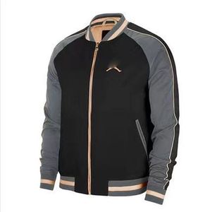 Chaqueta de béisbol para hombre de primavera y otoño, chaquetas y abrigos informales de estilo coreano con cuello levantado, chaqueta Bomber ajustada para hombre