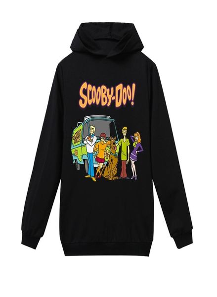 Printemps automne Scooby Doo garçons vêtements enfants sweats à capuche de bande dessinée pour les adolescentes mystère Machine imprimer drôle chien enfants sweat 20123529549