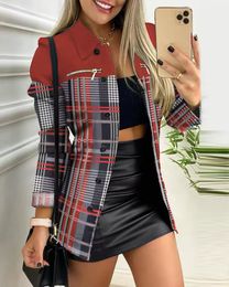 Printemps automne femmes vestes robes décontractées veste de costume mince dame bureau costumes poches affaires blazer manteau femmes streetwear manteaux pardessus vêtements