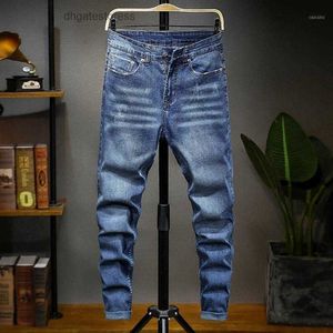 Lente grote heren eenvoudige en stijlvolle Koreaanse broek 50 48 46 losse broek heren grote maat jeans