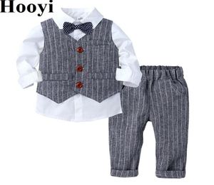 Spring Boys Sets Children039S Stripe Vest Shirts Baby Long Pants Kids Suits Outfits Kleding Tuxedo 2104132158021