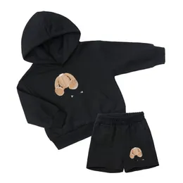 Spring Boys Sweater Shorts Set Summer Childrens Tracksuit Designer Kinderkleding Baby Casual Wear Fashion Girls Hoodies Maat 90-160 CSD2405061