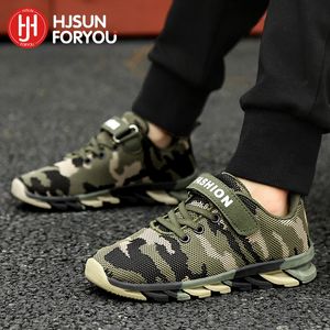 Spring Brand Children Fashion Kids Camouflage Sneakers Boy Girl Sports Shoes Baby Breathable Casual Shoes 220721