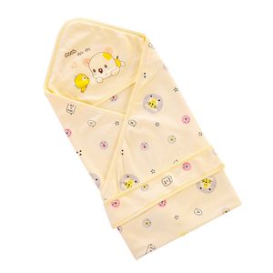 Spring Cotton Infant Baby Sleeping Quilt Enveloppe pour les nouveau-nés Literie Wrap Sleepsack Cartoon Bebe Couverture Summer Swaddle LJ201105