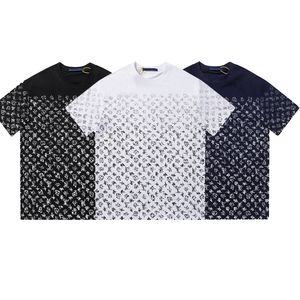 T-shirt de concepteur de printemps t-shirt Tshirt Tshirt Fleurs classiques Fleurs de logo Coton Coton Coton Coton Tee Black Blanc Tops