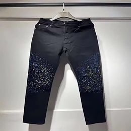 Pantalon de denim de la rue de la mode printemps