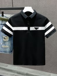 Spring Luxury Italie Men Tshirt Designer Polo-Shirts High Street broderie Small Horse Impring Vêtements Mens Brand Polo