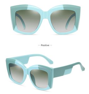 Printemps homme femme coupe stéréoscopique mode cadre crème solaire lunettes de soleil décoration pour l'été plage prise de photo cyclisme, voyage, modélisation lunettes lunettes