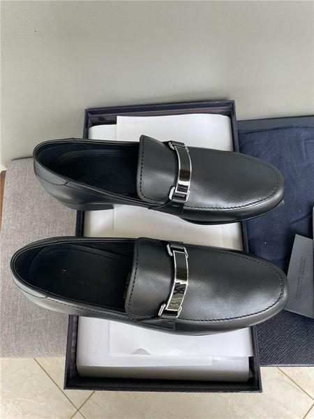 Printemps hommes chaussures en cuir mode hommes appartements bout rond hommes d'affaires chaussures formelles confortable bureau concepteur chaussures habillées chaussure de mariage
