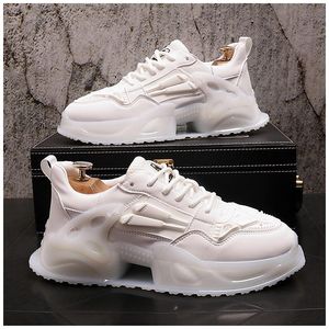 Spring Men's Casual Low-Top 2022 Sports Sports To-Match Chaussures épaisses Bottom Houghtable Men Tendy Wedding Shoe 742