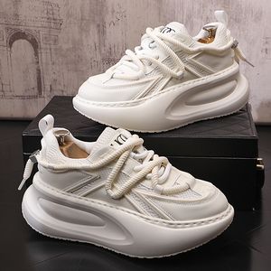 Printemps hommes plate-forme respirant hommes grosses chaussures formateurs femmes baskets Tenis Masculino Zapatillas Hombre