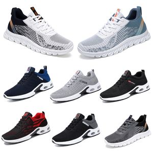 Lente Herenschoenen Platte hardloopschoenen Zachte zool Bule Grijs Nieuwe modellen Mode Kleurblokkering Sport Grote maat 39-45 dreamitpossible_12