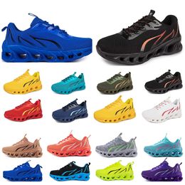 printemps hommes femmes chaussures chaussures de course mode sport baskets adaptées loisirs à lacets couleur noir blanc blocage antidérapant grande taille GAI 26