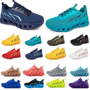 printemps hommes femmes chaussures chaussures de course mode sport baskets adaptées loisirs à lacets couleur noir blanc blocage antidérapant grande taille GAI 812