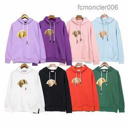 Lente Heren Sale Mode Palms Palmangel Hoodie Gebroken Beer High Street Onthoofd Sweatshirt Hoody Teddy Trendy Badstof Explosie Trui Hoek Styl 28NZ