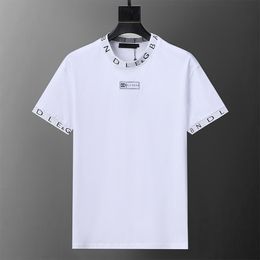 T-shirt de printemps T-shirt Polo Polo Mens and Womens Fashion imprimé T-shirt Casual Luxury Short Shirt Taille M-xxxl