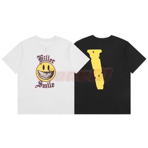 Printemps hommes t-shirt mode femmes été ange souriant visage imprimé t-shirts hommes Streetwear Hip Hop t-shirts taille S-XL