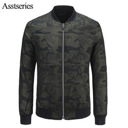 Lente nieuwe camouflage jas heren en westerse militaire uniform hoodie jas jeugd trend honkbaljack 183wy x0710