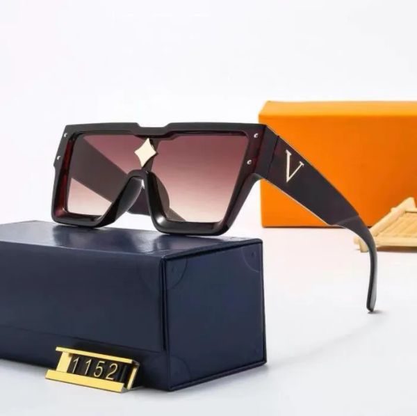 Lunettes de soleil carrées de luxe de styliste, vêtements de haute qualité, confortables, modèle de lunettes de mode pour célébrités en ligne, nouvelle collection printemps