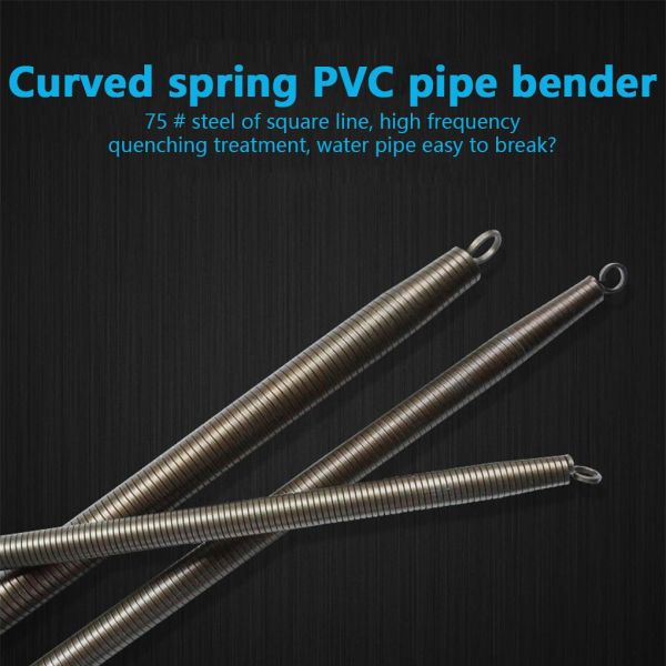 Spring Pipe Conduit Bender Herramienta de flexión de la herramienta para el hogar Accesorios para el hogar Flexibilidad Resiliencia Suministros eléctricos 47 cm