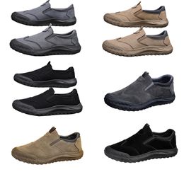 Estilo de primavera, nuevo pie para hombres, cómodo, cómodo zapatos de protección de trabajo transpirable, tendencia de los hombres, suelas suaves, deportes y zapatos de ocio 41 437 er