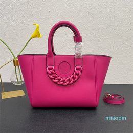 Printemps / Été 2022 Sacs à bandoulière Designer de luxe pour femmes Sac à main Lychee Grain avec chaîne en métal Caviar Sacs à bandoulière Femmes Pratique Grand