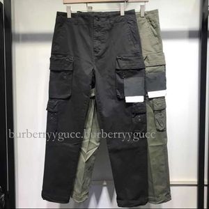 Pantalon de sport multi-poches pour printemps, été et automne, badge de rue, costume de jogging ample pour hommes, fonction extérieure, tube droit, style de loisirs